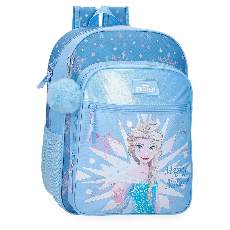 Dívčí batoh Disney Frozen Magic Ice 38 cm – školní batoh s Elzou Dívčí batoh Disney Frozen Magic Ice 38 cm – školní batoh s Elzou