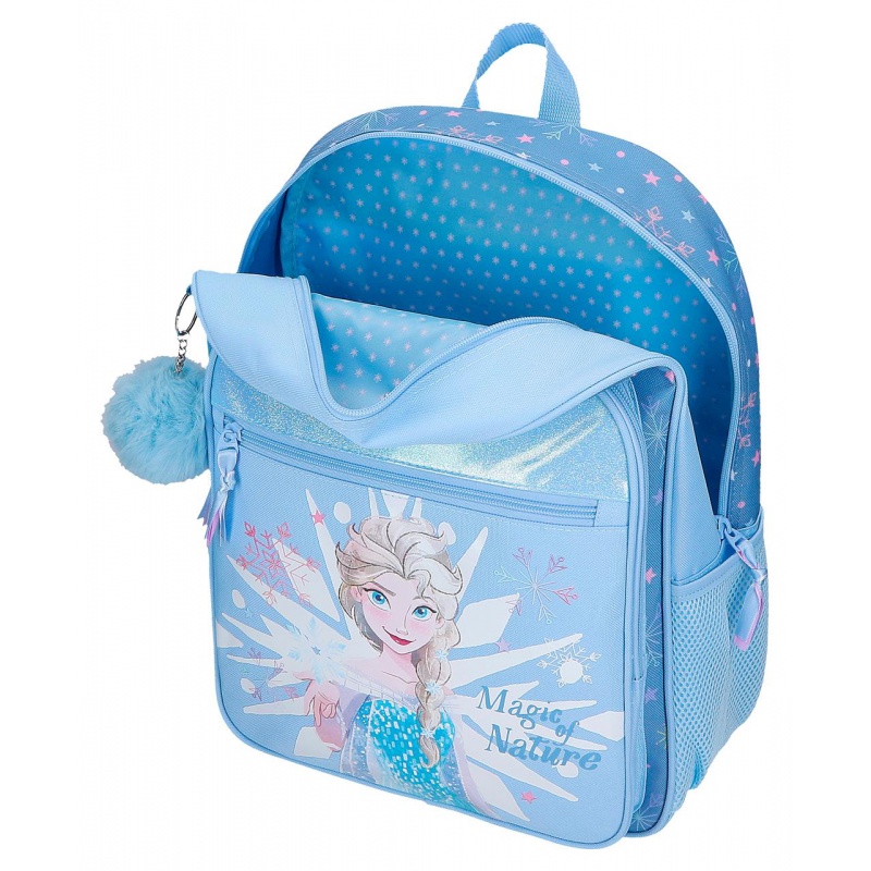 Dívčí batoh Disney Frozen Magic Ice 38 cm – školní batoh s Elzou Dívčí batoh Disney Frozen Magic Ice 38 cm – školní batoh s Elzou