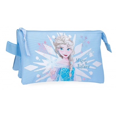Pouzdro / neceser Disney Frozen Magic Ice – 3 složky s Elzou Pouzdro / neceser Disney Frozen Magic Ice – 3 složky s Elzou