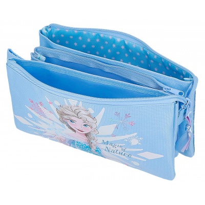 Pouzdro / neceser Disney Frozen Magic Ice – 3 složky s Elzou Pouzdro / neceser Disney Frozen Magic Ice – 3 složky s Elzou