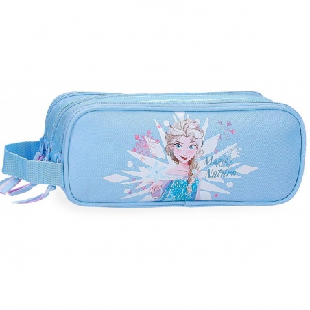 Pouzdro / neceser Disney Frozen Magic Ice - 3 zipy, taštička s Elzou
