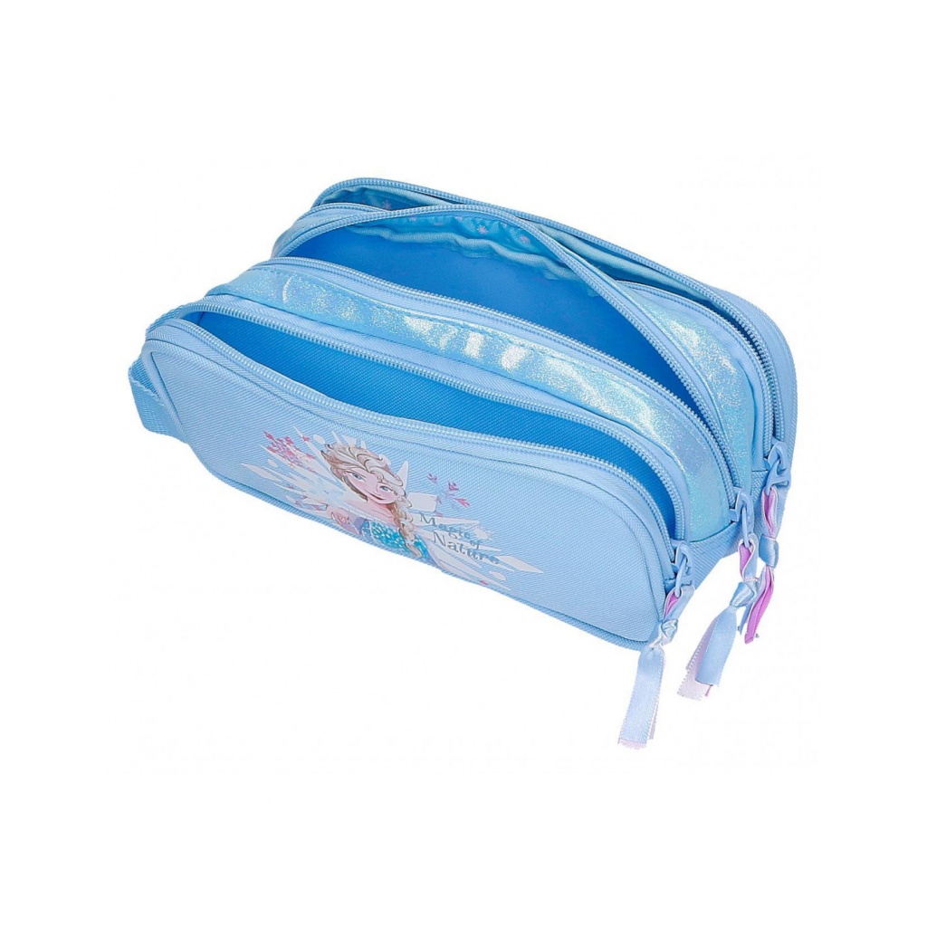 Dievčenské puzdro / neceser DISNEY FROZEN Magic Ice – 3 priečinky, 22 cm

, 2944721
