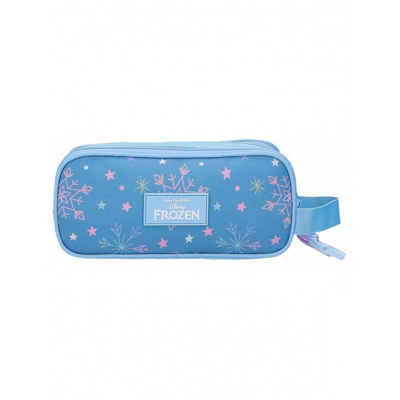 Pouzdro / neceser Disney Frozen Magic Ice - 3 zipy, taštička s Elzou Pouzdro / neceser Disney Frozen Magic Ice - 3 zipy, taštička s Elzou