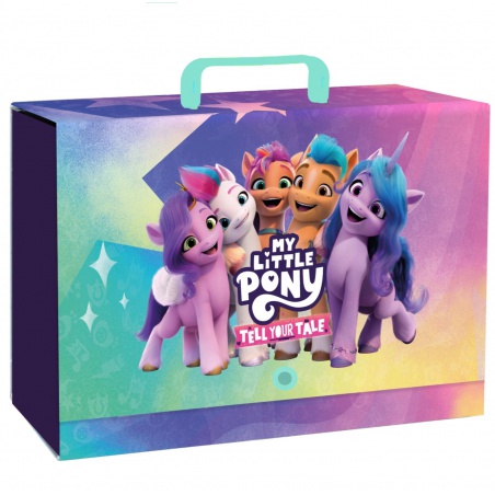 Kartonový kufřík s rukojetí My Little Pony Astra – XL, 108024009