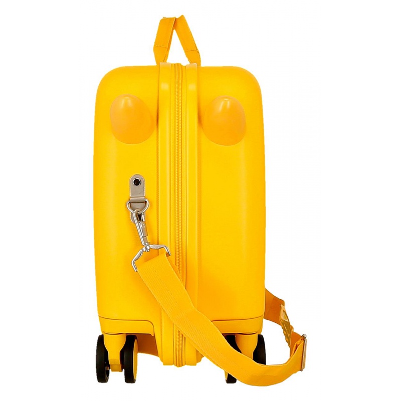 Detský cestovný kufor MICKEY MOUSE 3D Ochre, 34L – Multifunkčný kufor a odrážadlo Detský cestovný kufor MICKEY MOUSE 3D Ochre, 34L – Multifunkčný kufor a odrážadlo
