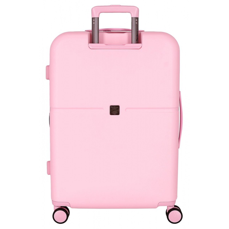 PEPE JEANS Highlight Light Pink, Cestovní kufr, 70x48x28cm, 79L, 768922C (medium exp.) PEPE JEANS Highlight Light Pink, Cestovní kufr, 70x48x28cm, 79L, 768922C (medium exp.)