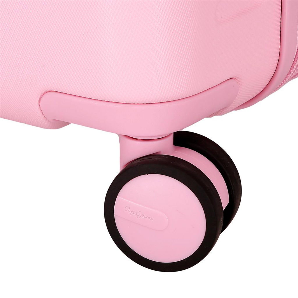 PEPE JEANS Highlight Light Pink, Cestovný kufor, 70x48x28cm, 79L, 768922C (medium exp.)