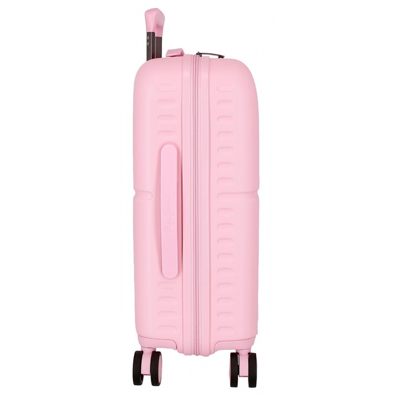 PEPE JEANS Highlight Light Pink, ABS Cestovní kufr, 55x40x20cm, 37L, 768912C (small) PEPE JEANS Highlight Light Pink, ABS Cestovní kufr, 55x40x20cm, 37L, 768912C (small)