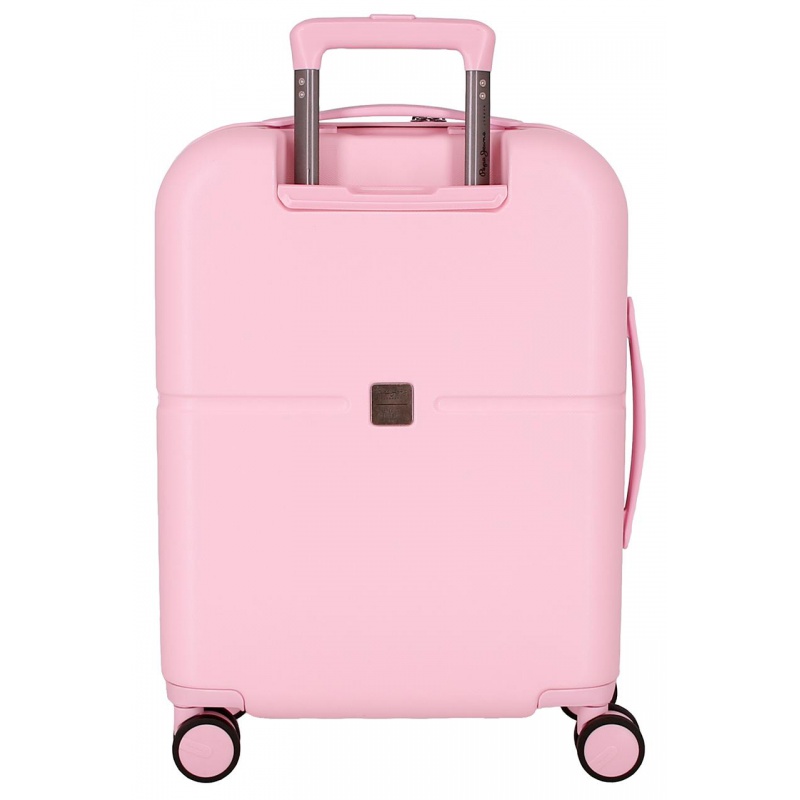 PEPE JEANS Highlight Light Pink, ABS Cestovní kufr, 55x40x20cm, 37L, 768912C (small) PEPE JEANS Highlight Light Pink, ABS Cestovní kufr, 55x40x20cm, 37L, 768912C (small)