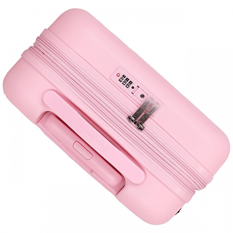 PEPE JEANS Highlight Light Pink, ABS Cestovný kufor, 55x40x20cm, 37L, 768862C (small exp.) PEPE JEANS Highlight Light Pink, ABS Cestovný kufor, 55x40x20cm, 37L, 768862C (small exp.)