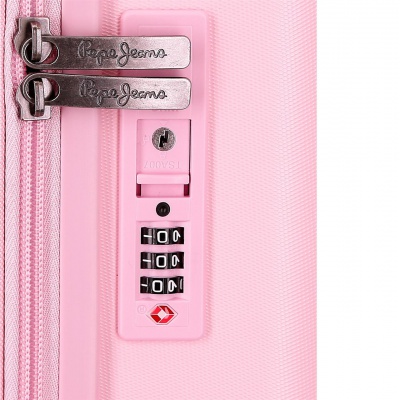 PEPE JEANS Highlight Light Pink, ABS Cestovný kufor, 55x40x20cm, 37L, 768862C (small exp.) PEPE JEANS Highlight Light Pink, ABS Cestovný kufor, 55x40x20cm, 37L, 768862C (small exp.)