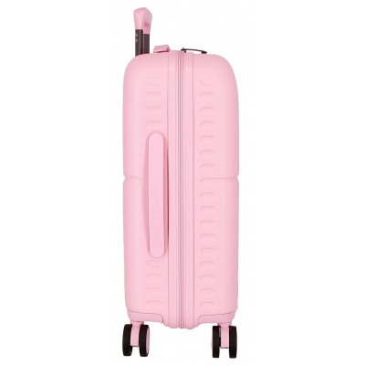 PEPE JEANS Highlight Light Pink, Sada luxusních ABS cestovních kufrů 70cm/55cm, 768952C PEPE JEANS Highlight Light Pink, Sada luxusních ABS cestovních kufrů 70cm/55cm, 768952C