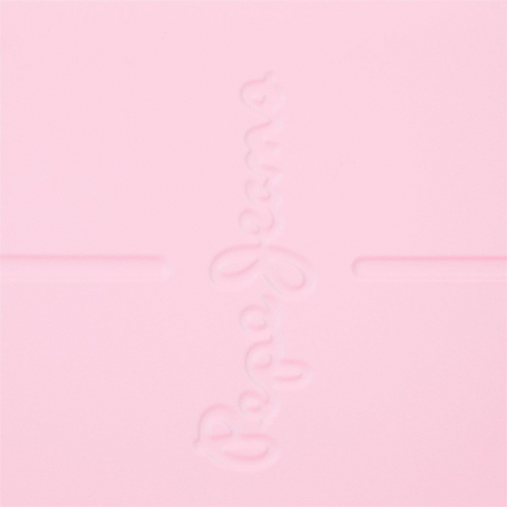 PEPE JEANS Highlight Light Pink, Sada luxusních ABS cestovních kufrů 70cm/55cm, 768952C