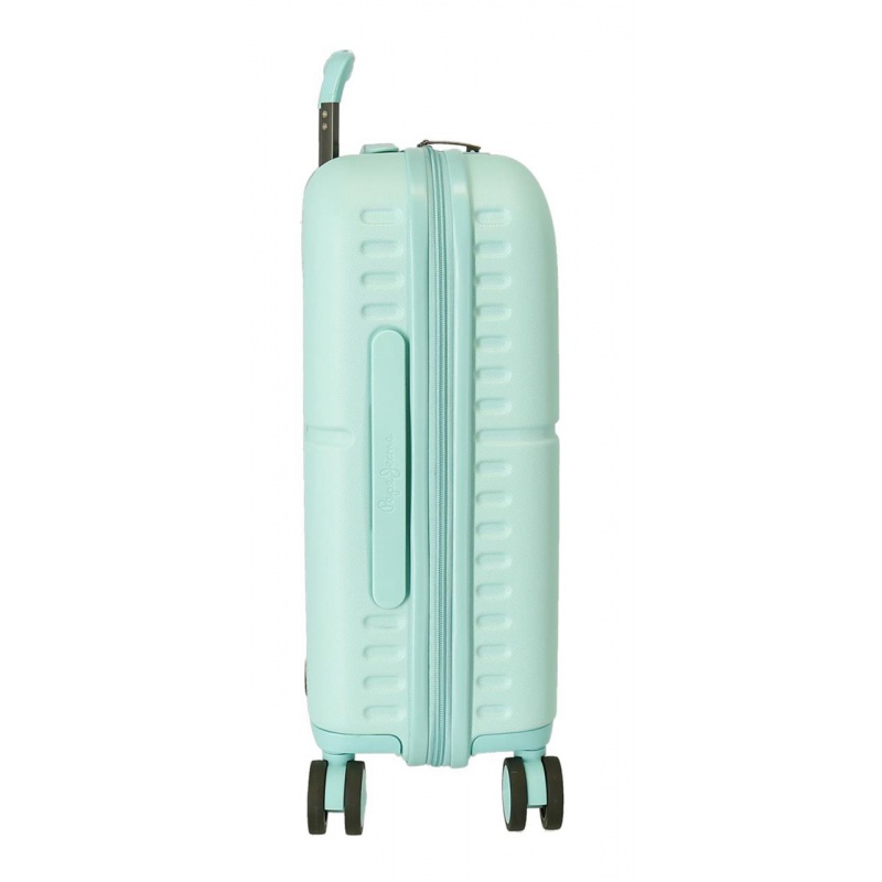 PEPE JEANS Highlight Turquesa, Sada luxusných ABS cestovných kufrov 70cm/55cm, 7689525 PEPE JEANS Highlight Turquesa, Sada luxusných ABS cestovných kufrov 70cm/55cm, 7689525