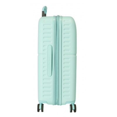 PEPE JEANS Highlight Turquesa, Sada luxusních ABS cestovních kufrů 70cm/55cm, 7689525 PEPE JEANS Highlight Turquesa, Sada luxusních ABS cestovních kufrů 70cm/55cm, 7689525