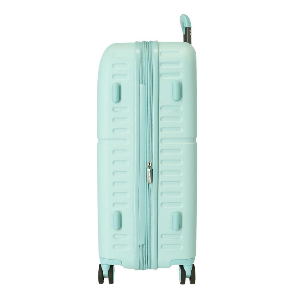 PEPE JEANS Highlight Turquesa, Sada luxusních ABS cestovních kufrů 70cm/55cm, 7689525