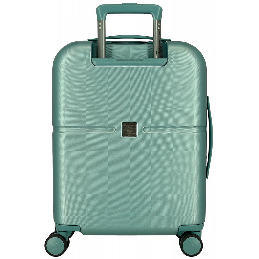 PEPE JEANS Highlight Verde, Sada luxusních ABS cestovních kufrů 70cm/55cm, 768952B