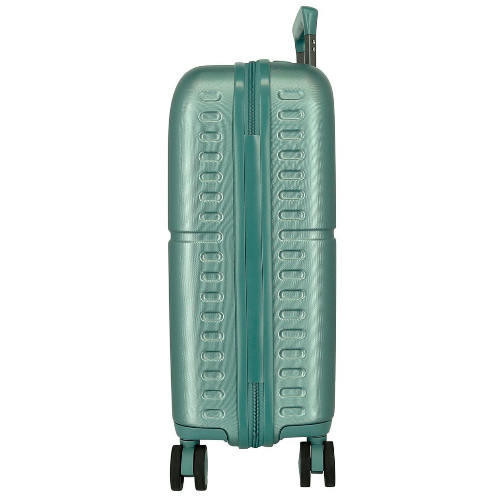 PEPE JEANS Highlight Verde, Sada luxusních ABS cestovních kufrů 70cm/55cm, 768952B