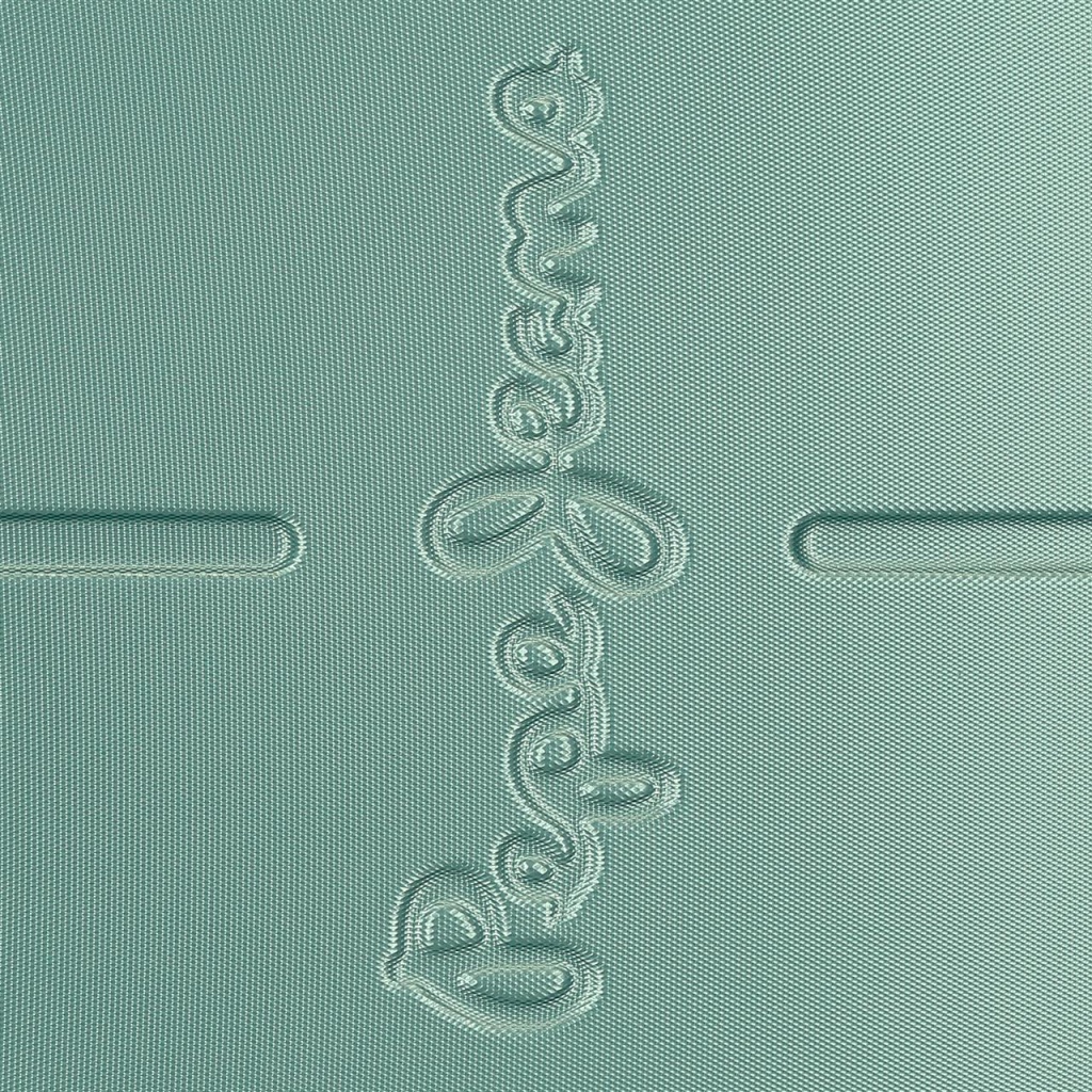 PEPE JEANS Highlight Verde, Sada luxusních ABS cestovních kufrů 70cm/55cm, 768952B