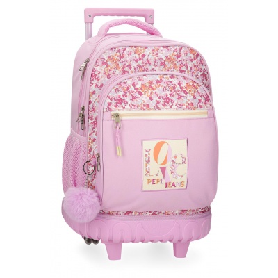 Školní batoh na kolečkách Pepe Jeans Sandra, 30L, 6852921