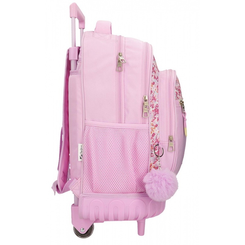 Školní batoh na kolečkách Pepe Jeans Sandra, 30L, 6852921 Školní batoh na kolečkách Pepe Jeans Sandra, 30L, 6852921