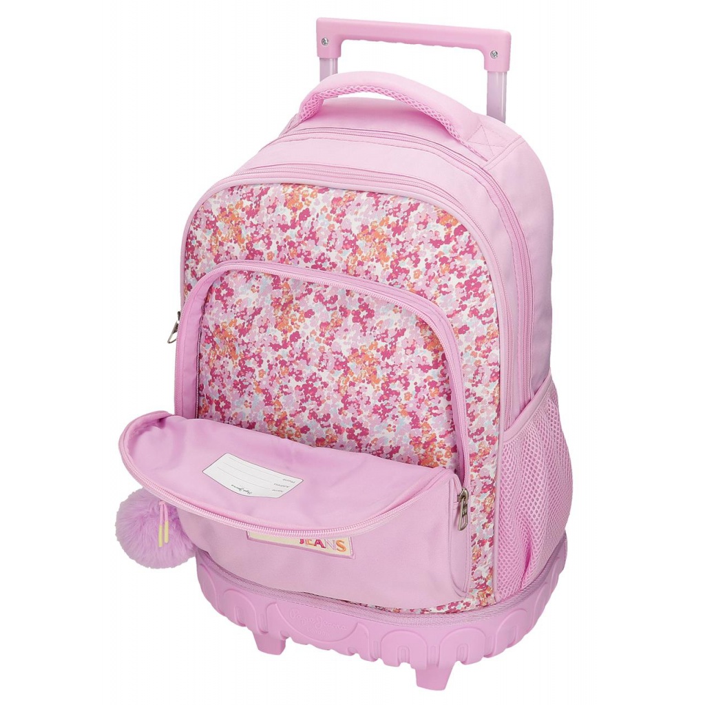 Školní batoh na kolečkách Pepe Jeans Sandra, 30L, 6852921