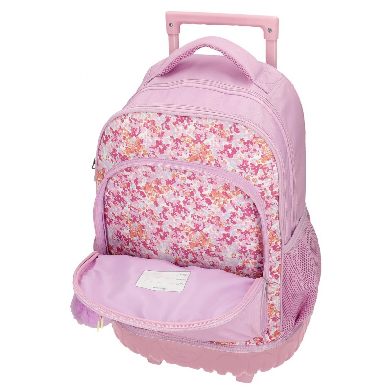 Školní batoh na kolečkách Pepe Jeans Sandra, 30L, 6852921 Školní batoh na kolečkách Pepe Jeans Sandra, 30L, 6852921