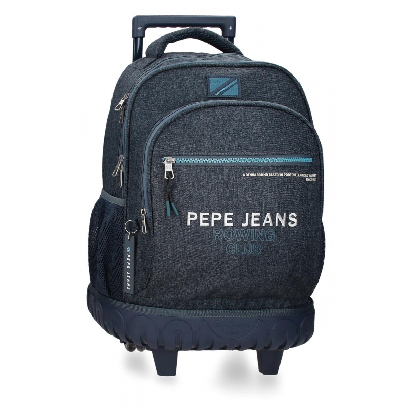 Školní batoh na kolečkách Pepe Jeans Edmon, 30L, 6912921 Školní batoh na kolečkách Pepe Jeans Edmon, 30L, 6912921