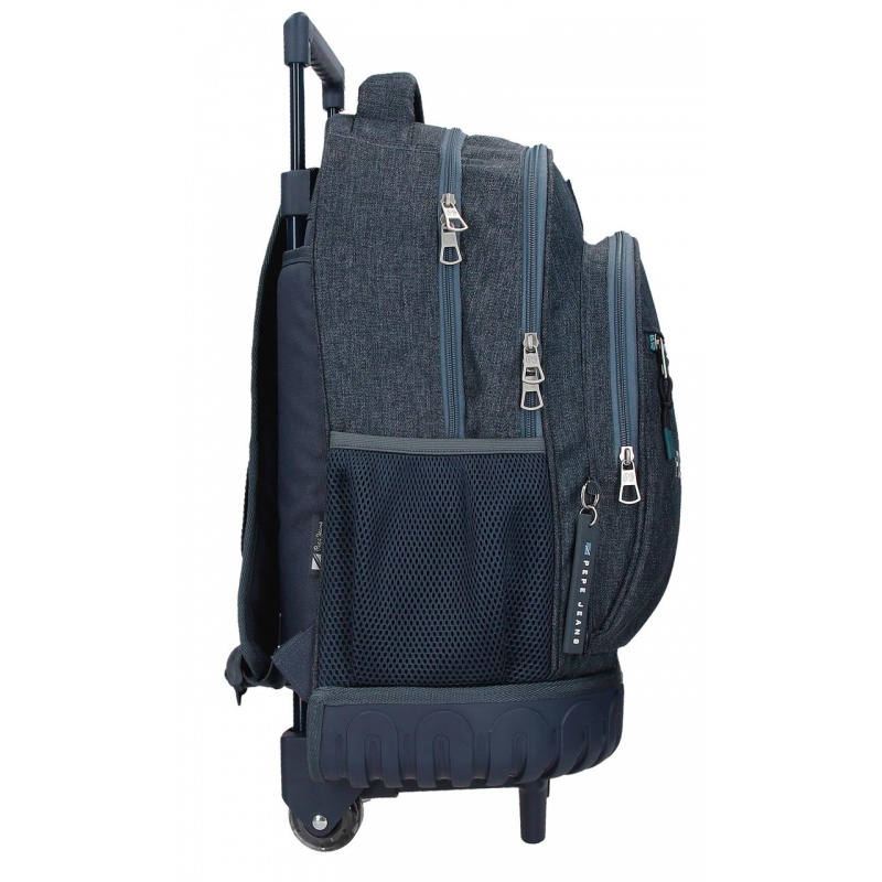Školní batoh na kolečkách Pepe Jeans Edmon, 30L, 6912921 Školní batoh na kolečkách Pepe Jeans Edmon, 30L, 6912921