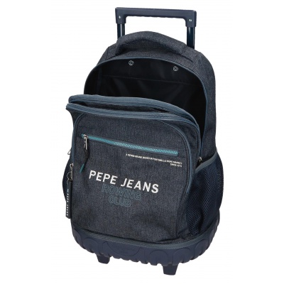 Školní batoh na kolečkách Pepe Jeans Edmon, 30L, 6912921 Školní batoh na kolečkách Pepe Jeans Edmon, 30L, 6912921