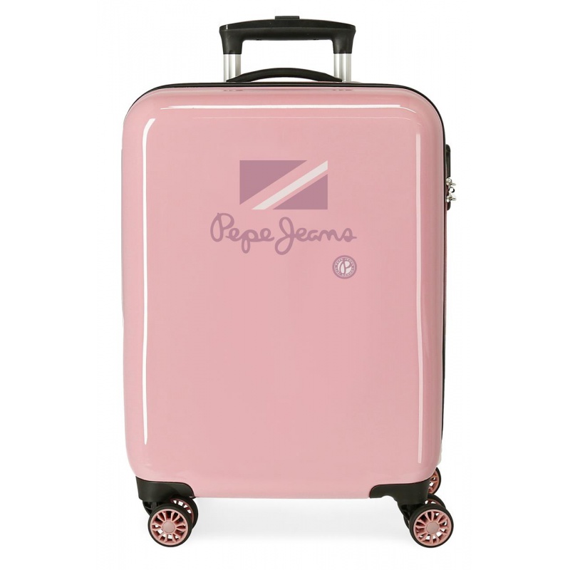 ABS Cestovný kufor PEPE JEANS HOLI – 55x38x20cm, 34L, štyri otočné kolieska, TSA zámok ABS Cestovný kufor PEPE JEANS HOLI – 55x38x20cm, 34L, štyri otočné kolieska, TSA zámok