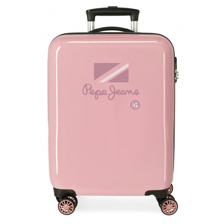 ABS Cestovný kufor PEPE JEANS HOLI – 55x38x20cm, 34L, štyri otočné kolieska, TSA zámok