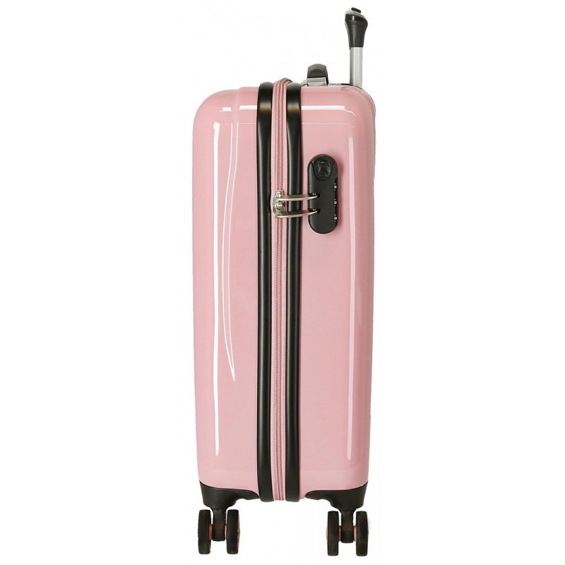 ABS Cestovný kufor PEPE JEANS HOLI – 55x38x20cm, 34L, štyri otočné kolieska, TSA zámok ABS Cestovný kufor PEPE JEANS HOLI – 55x38x20cm, 34L, štyri otočné kolieska, TSA zámok