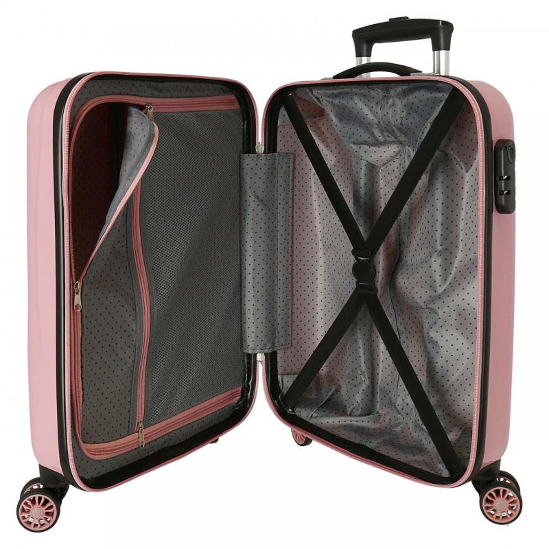 ABS Cestovný kufor PEPE JEANS HOLI – 55x38x20cm, 34L, štyri otočné kolieska, TSA zámok ABS Cestovný kufor PEPE JEANS HOLI – 55x38x20cm, 34L, štyri otočné kolieska, TSA zámok