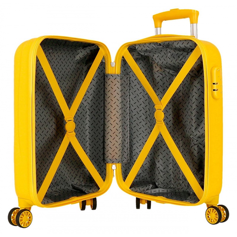 Luxusný detský ABS cestovný kufor MICKEY MOUSE 3D Ochre, 50x33x20cm, 28L, 2921322 Luxusný detský ABS cestovný kufor MICKEY MOUSE 3D Ochre, 50x33x20cm, 28L, 2921322