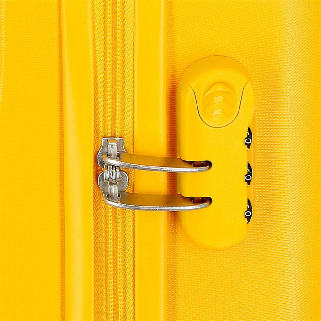 Luxusný detský ABS cestovný kufor MICKEY MOUSE 3D Ochre, 50x33x20cm, 28L, 2921322