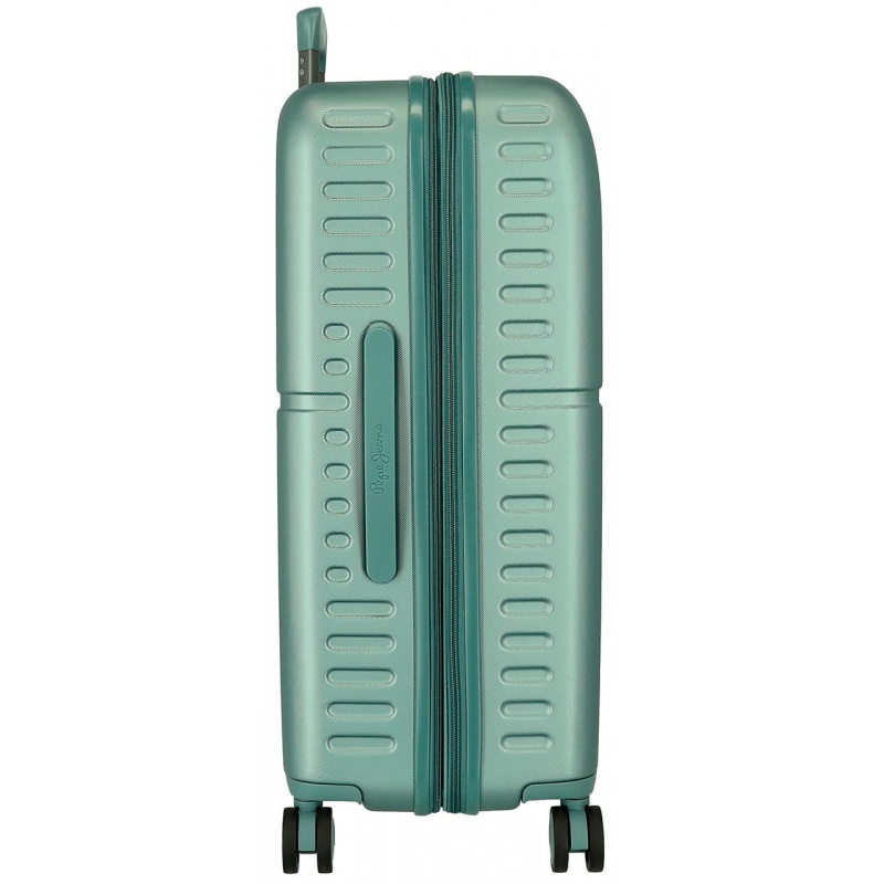 PEPE JEANS Highlight Verde, Cestovní kufr, 70x48x28cm, 79L, 768922B (medium exp.) PEPE JEANS Highlight Verde, Cestovní kufr, 70x48x28cm, 79L, 768922B (medium exp.)
