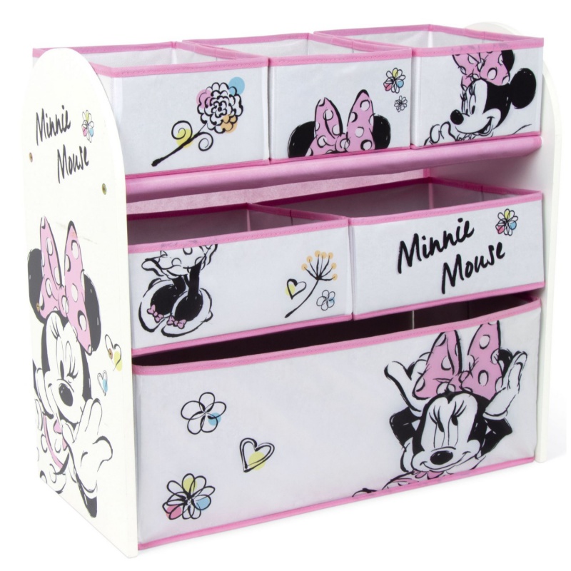 Regál / organizér na hračky MINNIE MOUSE, WD13677
