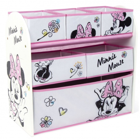 Regál / organizér na hračky MINNIE MOUSE, WD13677