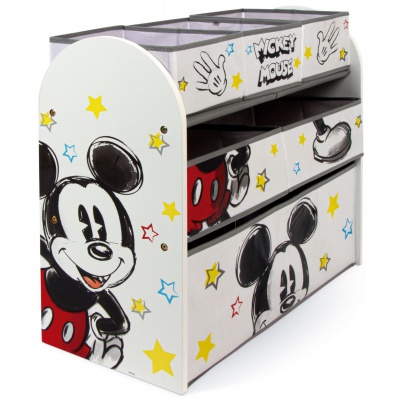 Regál / organizér na hračky MICKEY MOUSE, WD13694 Regál / organizér na hračky MICKEY MOUSE, WD13694