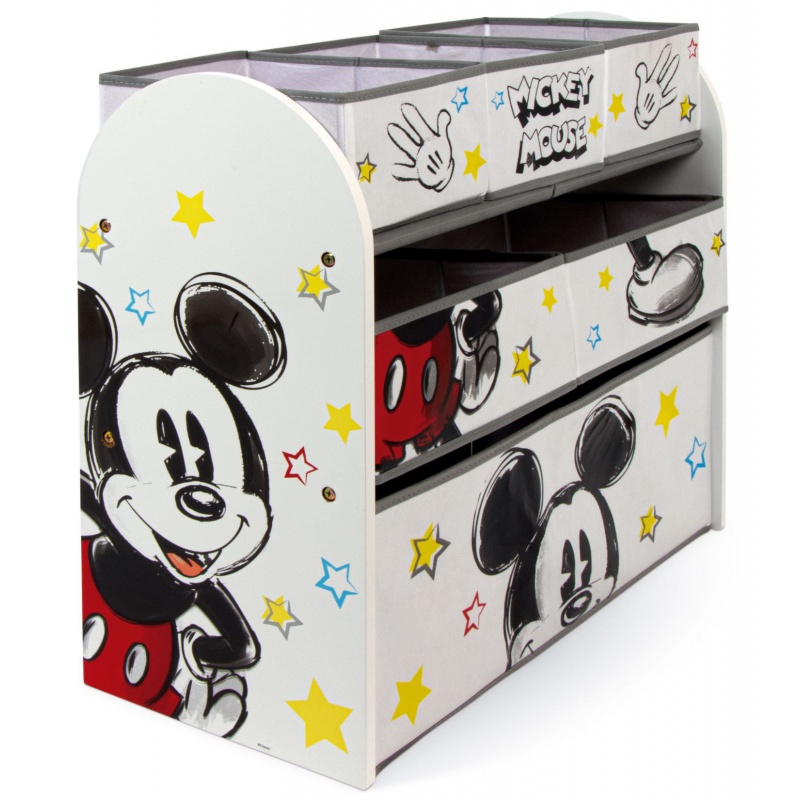 Regál / organizér na hračky MICKEY MOUSE, WD13694 Regál / organizér na hračky MICKEY MOUSE, WD13694