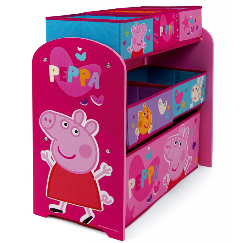 Regál / organizér na hračky PEPPA PIG, PP13987