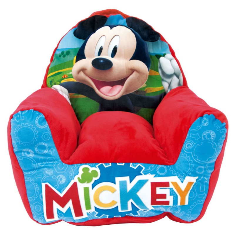 Dětské plyšové plněné křeslo MICKEY MOUSE, WD13974 Dětské plyšové plněné křeslo MICKEY MOUSE, WD13974