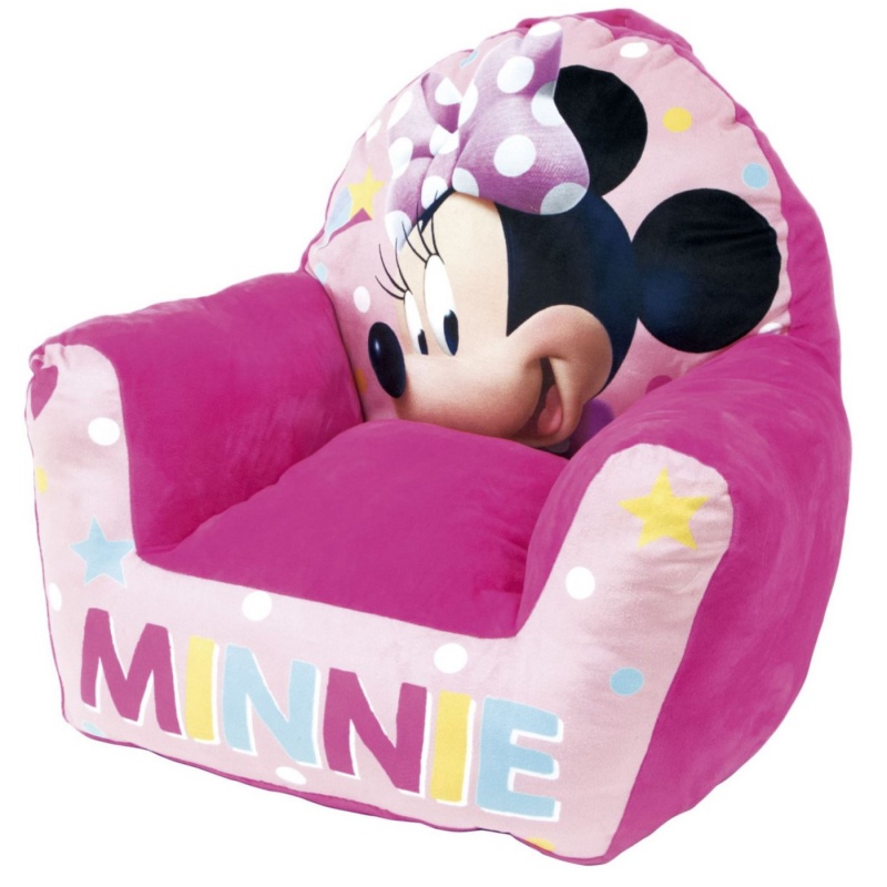 Dětské plyšové plněné křeslo MINNIE MOUSE, WD13975