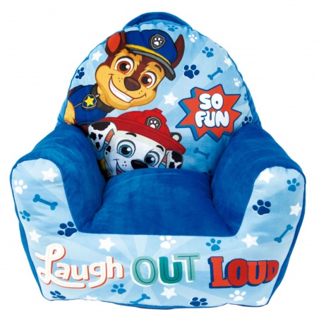 Detské plyšové plnené kreslo PAW PATROL, PW13977