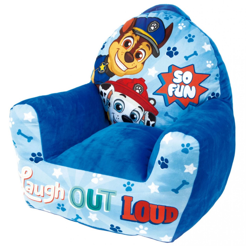 Detské plyšové plnené kreslo PAW PATROL, PW13977