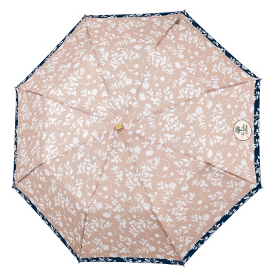 Elegantní skládací dámský deštník Perletti Green "Fiore Bianco", 19162 Elegantní skládací dámský deštník Perletti Green "Fiore Bianco", 19162