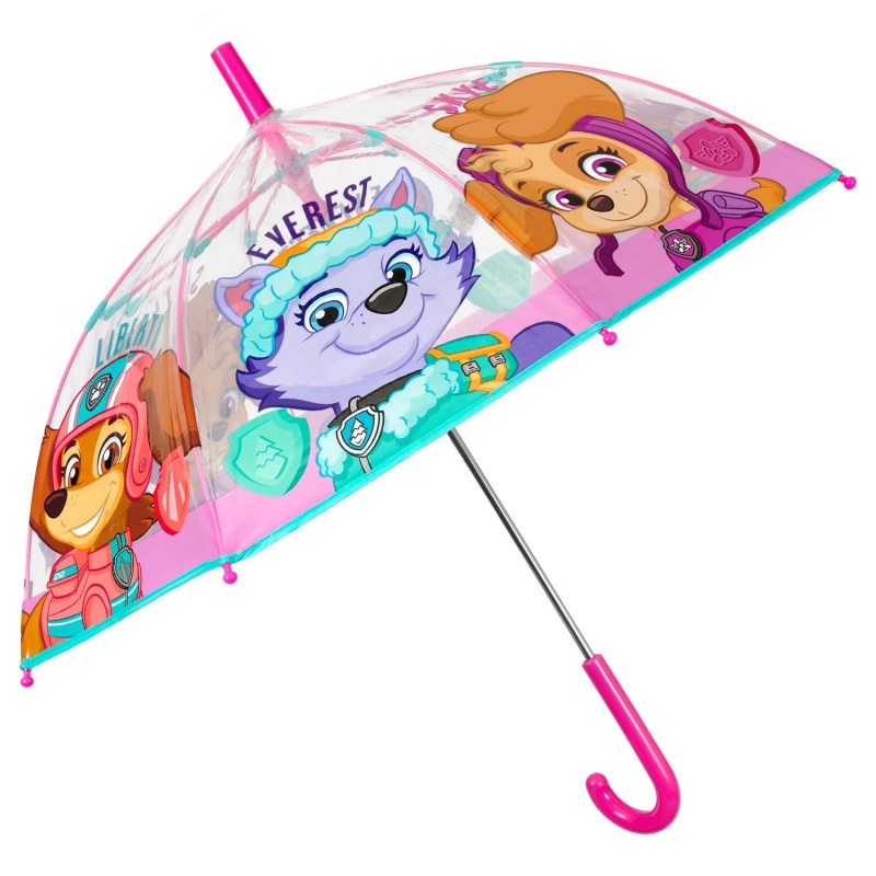 Detský dáždnik Perletti Kids, PAW PATROL Skye Transparent, 75157 Detský dáždnik Perletti Kids, PAW PATROL Skye Transparent, 75157