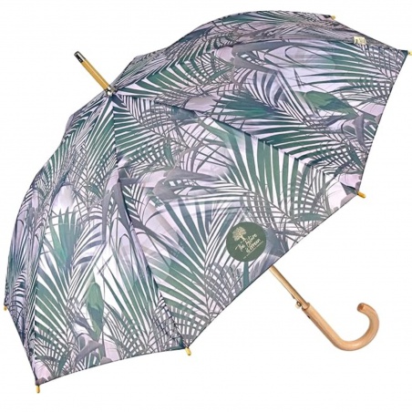 Elegantný dámsky dáždnik  Perletti Green "Kenzia", 19157