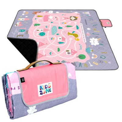Detská pikniková deka Perletti – Hrad princeznej, 150x150 cm Detská pikniková deka Perletti – Hrad princeznej, 150x150 cm
